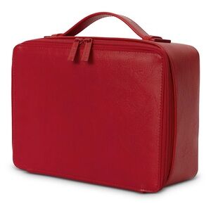 BEIS x Lonely Ghost - The Cosmetic Case in Text Me Red - brand new